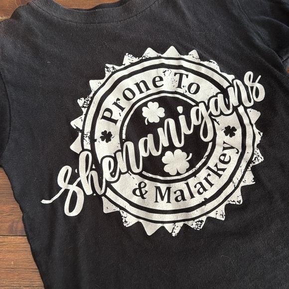 Prone to Shenanigans & Malarkey toddler tee - Picture 2 of 5